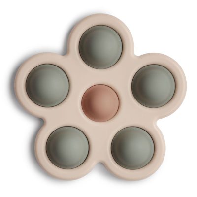 Mushie - Press Toy - Flower - Dried Thyme/Natural/Shifting Sand