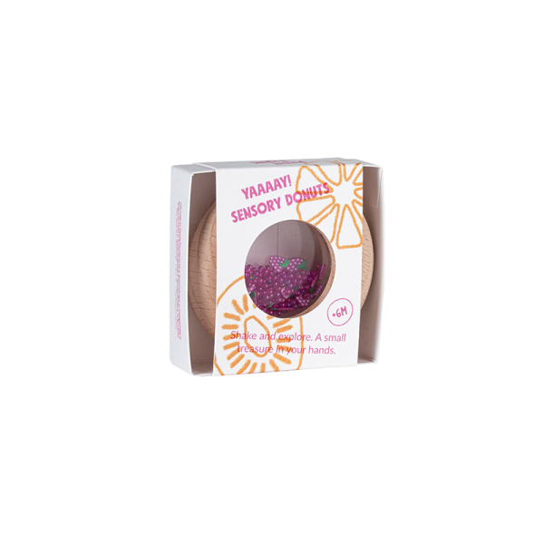 Petit Boum - Sensorische Donut - Druiven