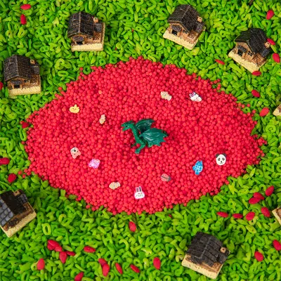 Petit Boum - Sensorische fles - Draak