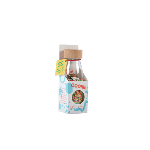 Petit Boum - Sensorische fles - Huisdieren
