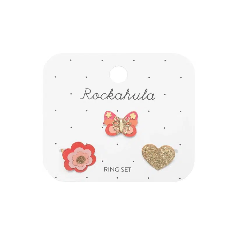 Rockahula Kids - Bella Butterfly Ring Set