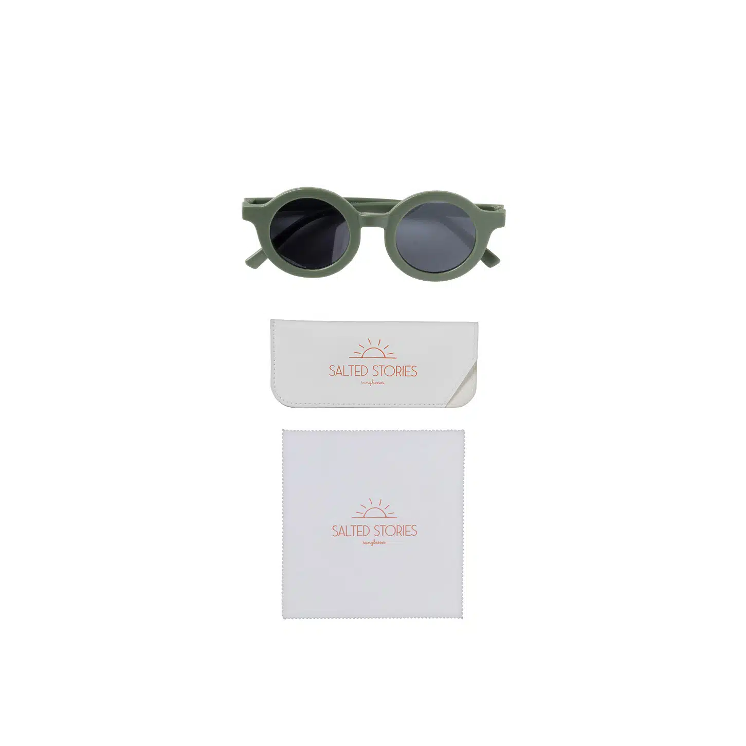 Salted Stories - Sunglasses - Bronze Green - ONESIZE