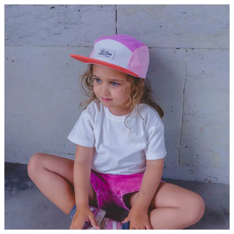 Lil' Boo - Block Block Sweet Magenta - Purple/Red