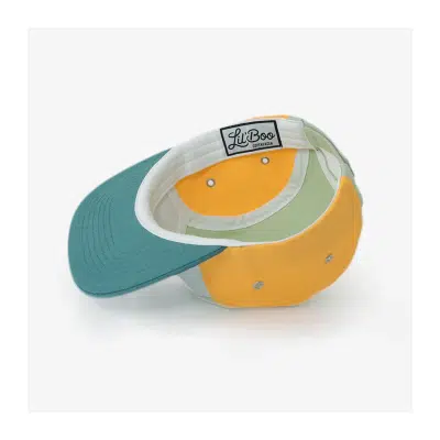 Lil' Boo - Block Block Yellow Green - Dusty Green/Yellow/White-Green