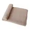 Mushie - Muslin Swaddle - Pale Taupe