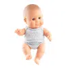 Paola Reina - Pop Puppegie blank jongen/ondergoed - 21cm