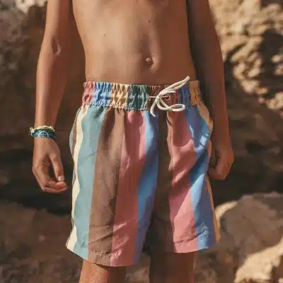 Salted Stories - Multi Stripe - Swim Shorts