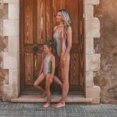 Salted Stories - Multi Stripe - Swimsuit Women