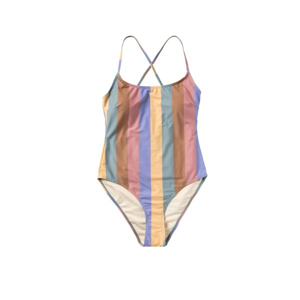Salted Stories - Multi Stripe - Swimsuit Women
