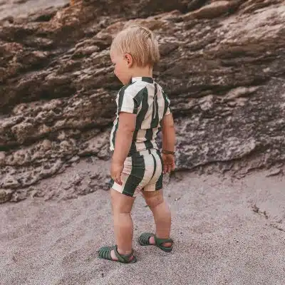 Salted Stories - Wide Stripe - Swim Tee