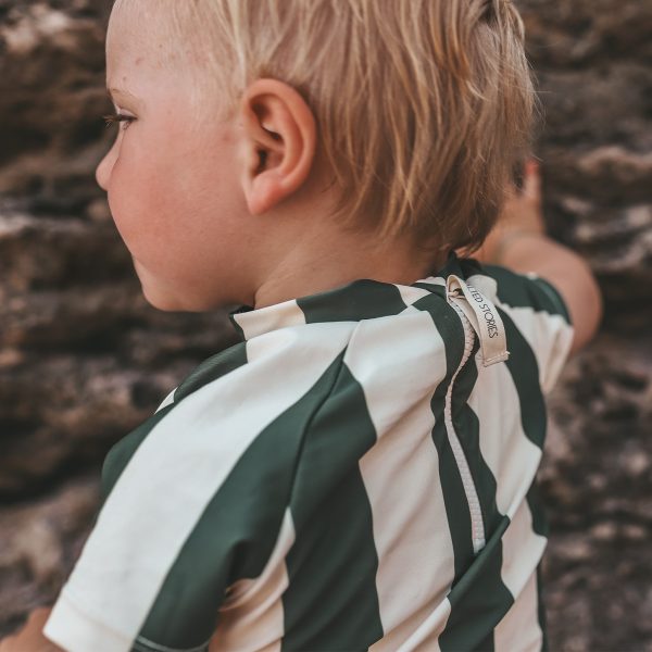 Salted Stories - Wide Stripe - Swim Tee