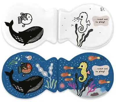 Wee Gallary - Badboekje - Shaped Bath Book – Fish & Friends