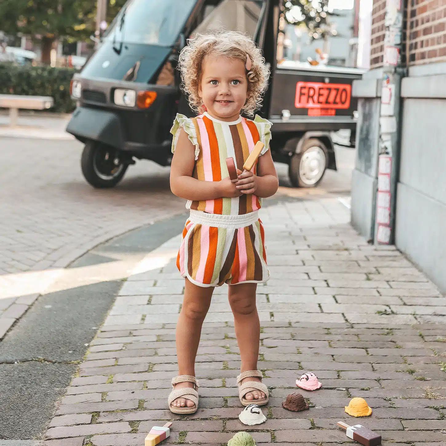 Your Wishes - Multi Stripes - Sporty Shorts