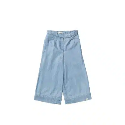 Your Wishes - Slub Denim - Wide Leg Pants