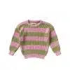 Your Wishes - Stripe Knit - Chunky Sweater