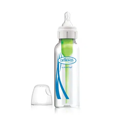 Dr Brown's - Smalle halsfles - GLAS (250 ml)