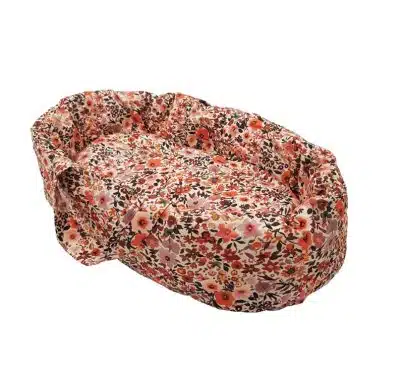 Hollie - Poppendraagmand - Retro Flowers