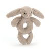 Jellycat - Bashful Beige Bunny Ring Rattle