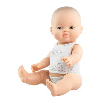 Paola Reina - Pop Gordi - Jongen aziatisch met ondergoed (blauwe ogen)