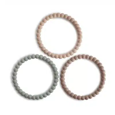 Mushie - Silicone Bracelet - Clary Sage/Tuscany/Desert Sand