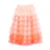 Ratatam - Frills Skirt - Orange