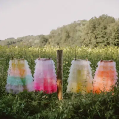 Ratatam - Frills Skirt - Pink