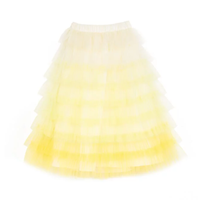 Ratatam - Frills Skirt - Yellow