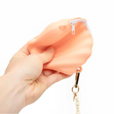 Ratatam - Shell Hand Bag - Coral