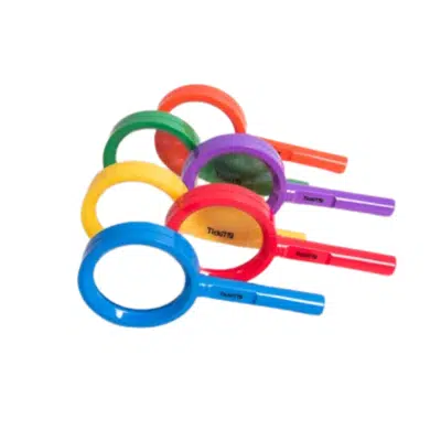 Tickit - Regenboog Vergrootglas (1 willekeurige kleur)