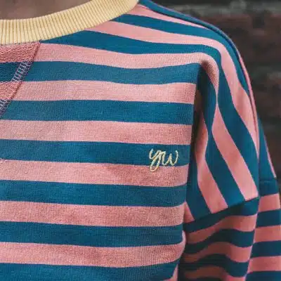 Your Wishes - Stripe French Knit - Sweater - Limoges
