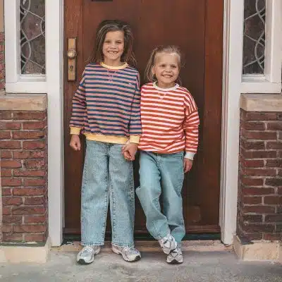 Your Wishes - Stripe French Knit - Sweater - Limoges