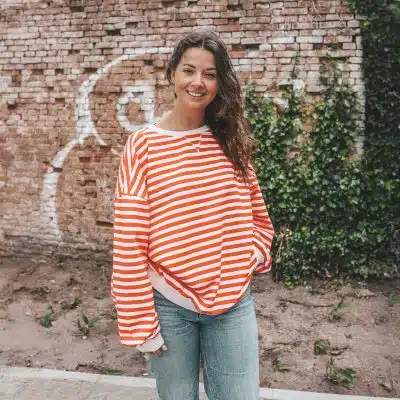 Your Wishes - Stripe French Knit - Sweater Mom - Tigerlily