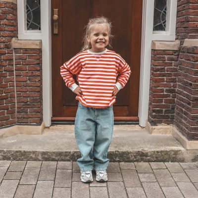 Your Wishes - Stripe French Knit - Sweater - Tigerlily