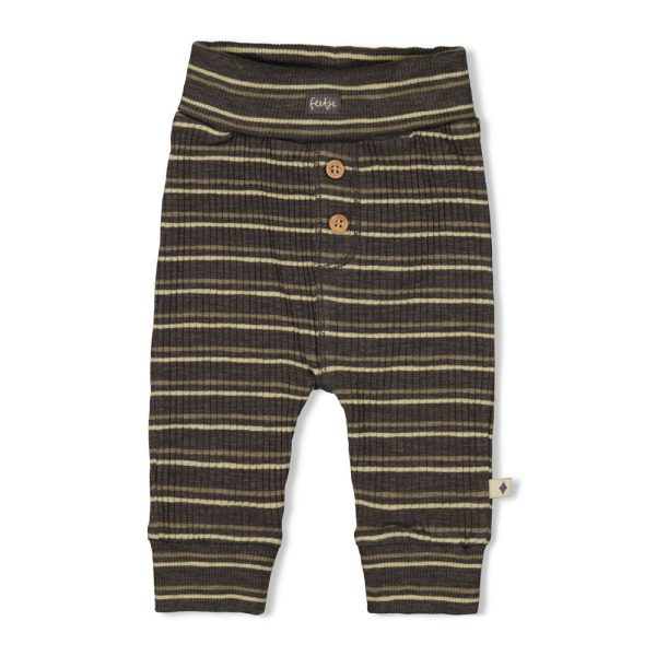 Feetje - Broek rib met streep - Rawrsome