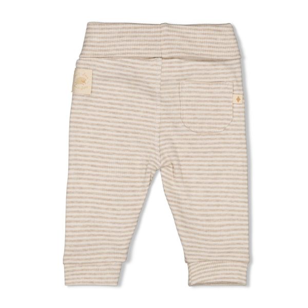 Feetje - Broek rib met streep - Sleepy Sheepy
