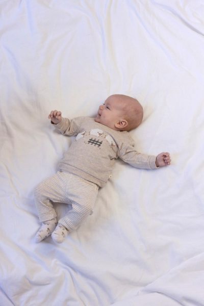 Feetje - Broek rib met streep - Sleepy Sheepy
