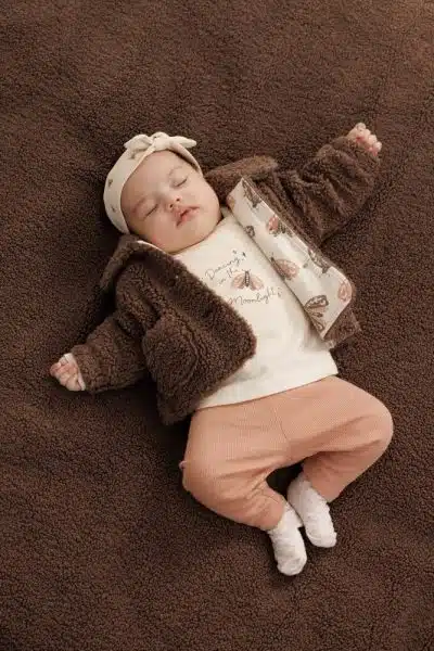 Feetje - Broek rib met streep - Sleepy Sheepy