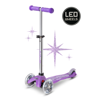Micro Step - Mini Deluxe Fairy Glitter LED - Paars