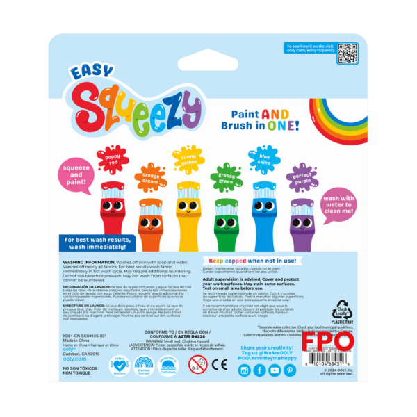 Ooly - Color-in Book - Happy Snacks