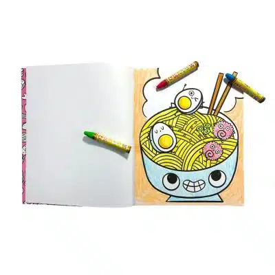 Ooly - Color-in Book - Happy Snacks