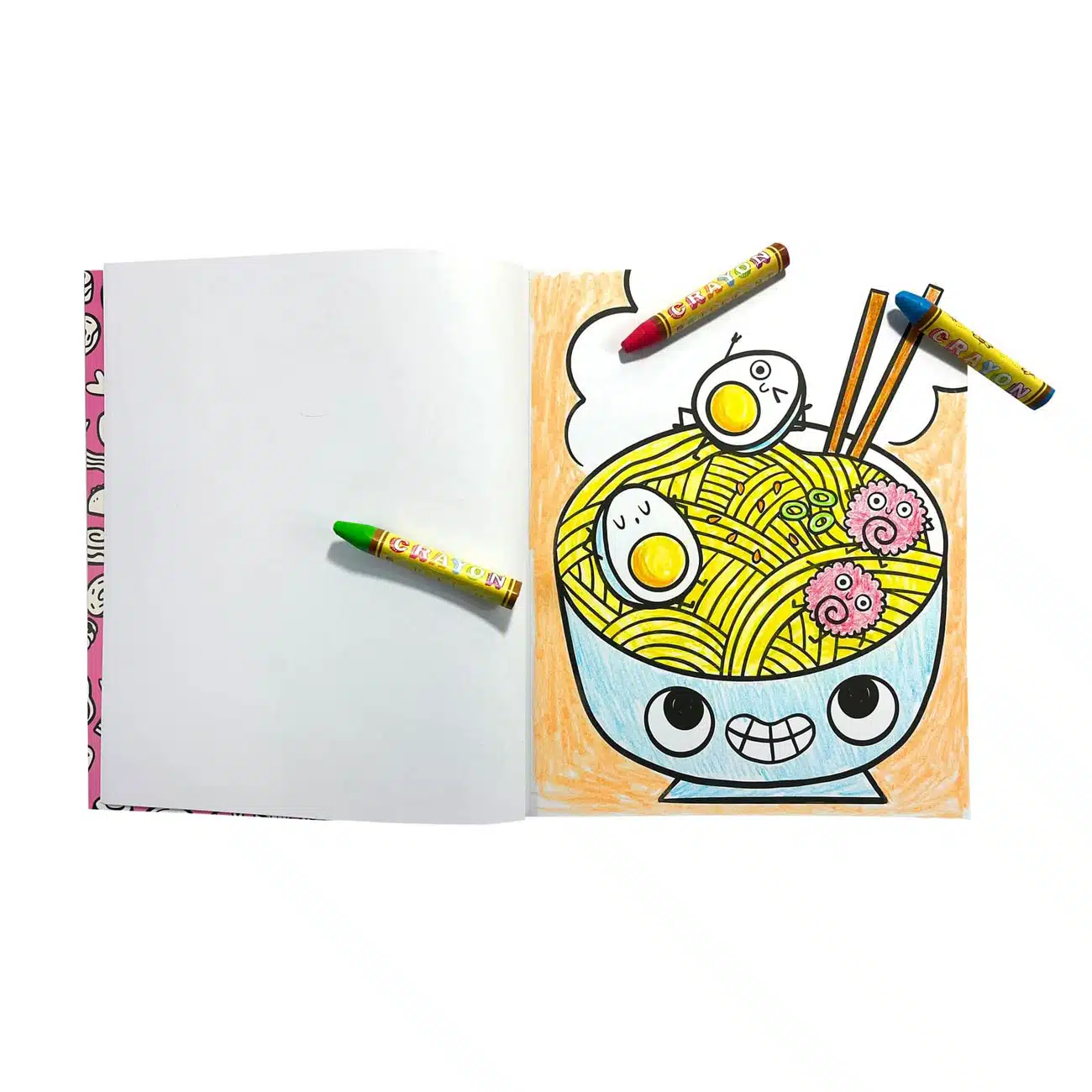 Ooly - Color-in Book - Happy Snacks