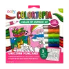 Ooly - Colortopia Paint Marker By Number Kit - Unicorn Funland