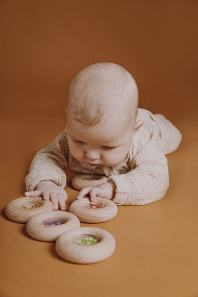 Petit Boum - Sensorische Donut - Kiwi