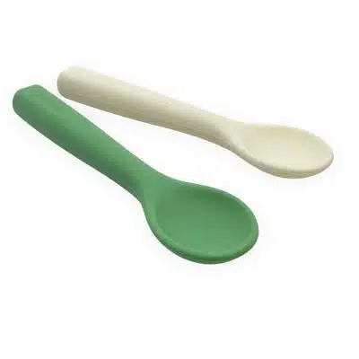 Smikkels - Siliconen spoons (set) - Green