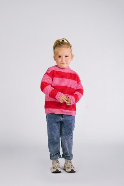 The New Chapter - Knitted sweater - Jamie - Pink Carnation