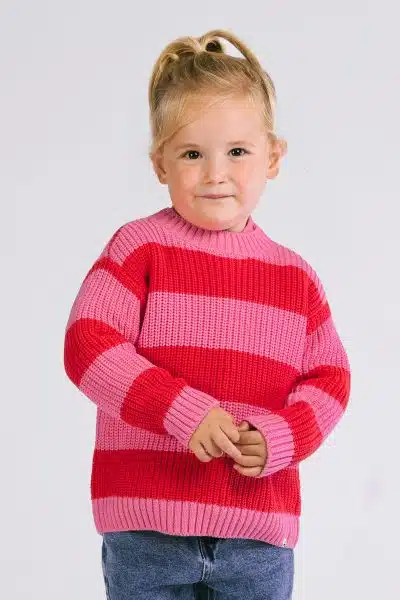 The New Chapter - Knitted sweater - Jamie - Pink Carnation