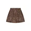 The New Chapter - Denim Leopard Skirt - Riley