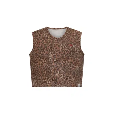 The New Chapter - Denim Leoprd Gilet - Claes