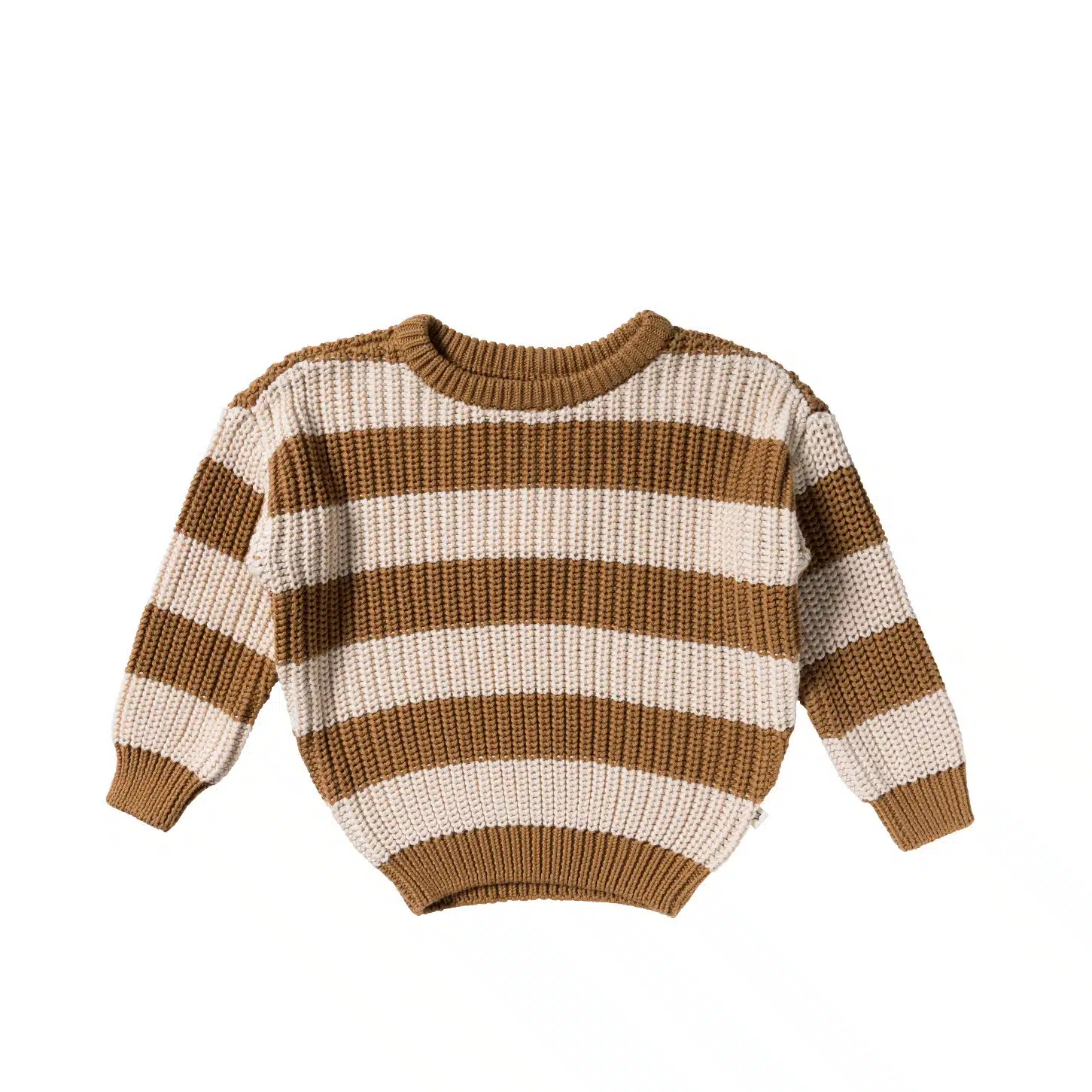 Your Wishes - Stripe Knit - Chunky Sweater