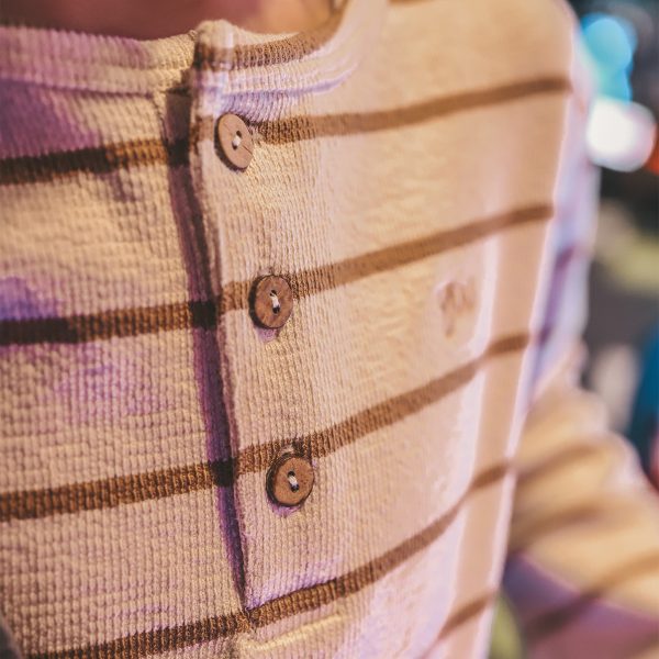 Your Wishes - Stripe Terry - Relaxed Granddad Longsleeve